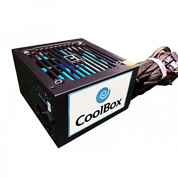 Coolbox fuente al. atx force-br500 bronze oem