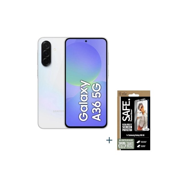 Samsung galaxy a36 256gb 8g white+prot panzerglass