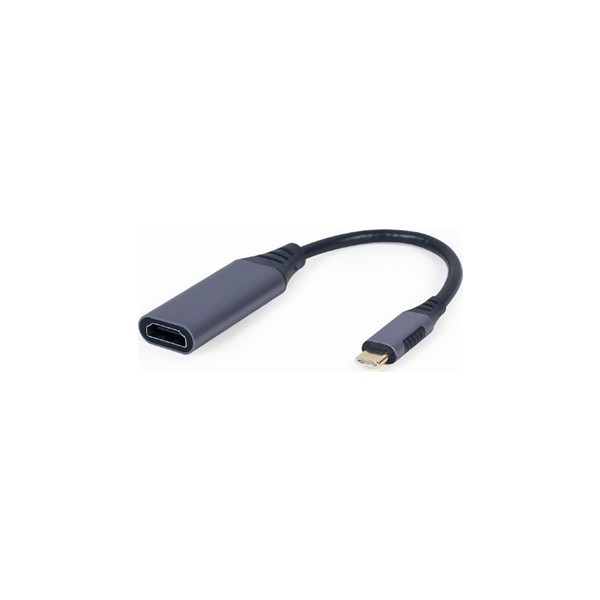 Gembird adaptador usb type-c a hdmi gris