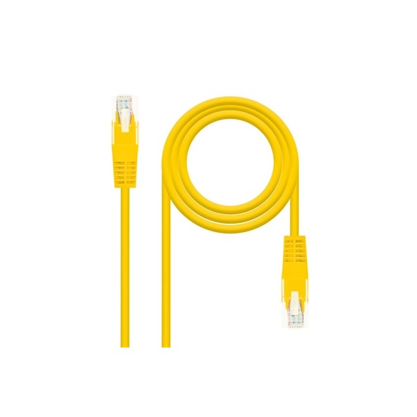 Nanocable latiguillo categoria 6 utp 2 m amarillo